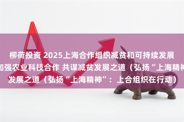 柳荷投资 2025上海合作组织减贫和可持续发展论坛杨凌分论坛举行 加强农业科技合作 共谋减贫发展之道（弘扬“上海精神”：上合组织在行动）